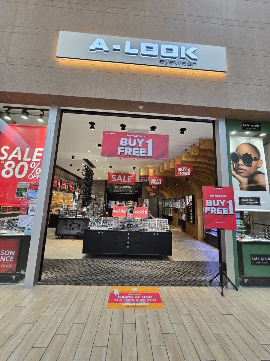 Photo of A-Look Eyewear Mitsui Outlet Park KLIA Sepang — optical wholesaler in Sepang, by Mohd Anuar Ahmad · Google