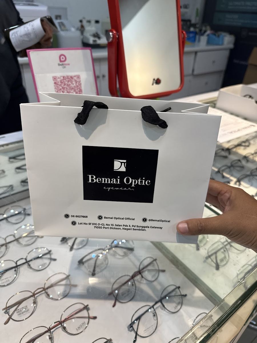 Photo of Bemai Optical - Kedai Cermin Mata/ Eyewear — optical shop in Seremban, by Khalid Azhad · Google